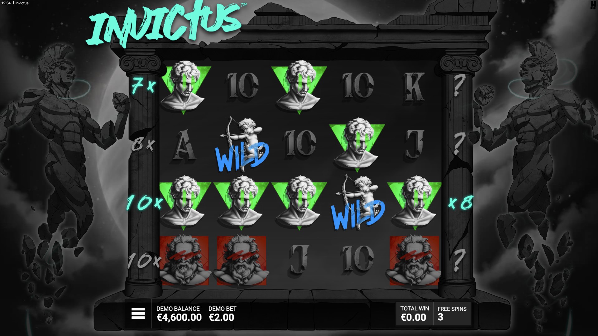 Invictus - новинка от Hacksaw Gaming